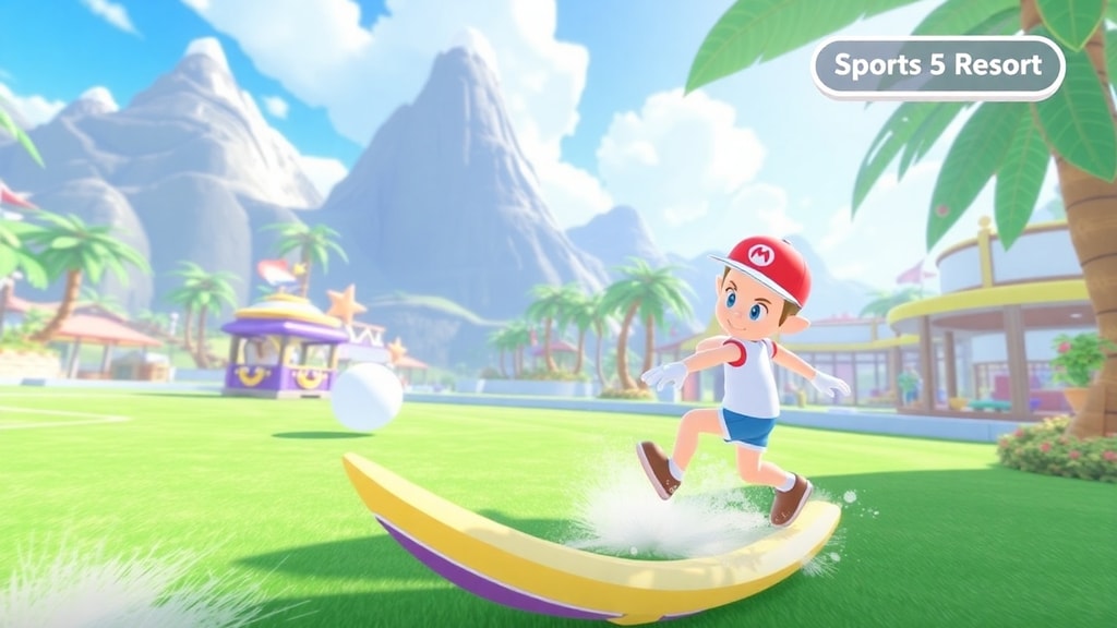 Switch 2独占！《Nintendo Switch Sports Resort》开启预购，12种体感运动炸裂回归
